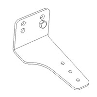 136-1681-03 - BRACKET-TRIMMER REAR - (TORO ORIGINAL OEM) 136-1681-03 - BRACKET-TRIMMER REAR - (TORO ORIGINAL OEM)