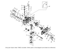 HYDRO GEAR 70853 - KIT SEALS AND RETAINING RINGS - Image 1