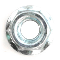 678610004 - M6 FLANGE NUT  (BR ZINC COATIN - Part # 678610004 (HOMELITE ORIGINAL OEM)