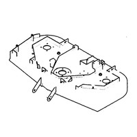 Scag CUTTER DECK W/DECALS, MAG-72 46868 - Image 1