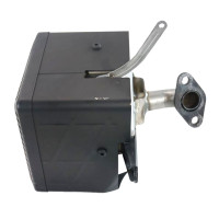 KOHLER 17 068 80-S - MUFFLER ASSEMBLY WITH HEAT SHIELD (Authentic OEM Part)