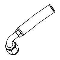 HUSTLER 606111 - LH PUMP SUCTION HOSE - Image 1