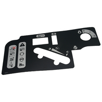 HUSTLER DECAL INSTRUMENT PANEL 606156 - Image 1