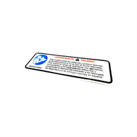 ECHO LABEL, CAUTION 89022809560 - Image 1
