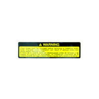 ECHO LABEL, WARNING X505002041 - Image 1