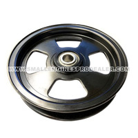 HUSTLER 602821 - PULLEY, IDLER, 6.0" RIVT - Image 1  HUSTLER 602821 - PULLEY, IDLER, 6.0" RIVT - Image 1