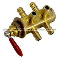 HUSTLER FUEL VALVE 3-WAY DOUBLE 791269 - Image 1 HUSTLER FUEL VALVE 3-WAY DOUBLE 791269 - Image 1