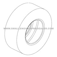 HUSTLER 600684 - TIRE, 20X10-10 - Image 2  HUSTLER 600684 - TIRE, 20X10-10 - Image 2