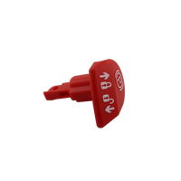 BRIGGS & STRATTON part 1728089SM - KNOB-BRAKE LOCK RED P - (OEM part)
