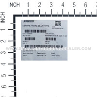 HYDRO GEAR 54192 - WASHER 1.65 X 2.03 X .04 - Image 3