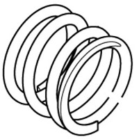 MAKITA 232489-6 - COMPRESSION SPRING 21 XWT13 - Authentic OEM part MAKITA 232489-6 - COMPRESSION SPRING 21 XWT13 - Authentic OEM part