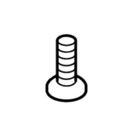 MAKITA DA00000432 - TAPPING SCREW 4 X 12 MS-27C - Authentic OEM part