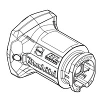 MAKITA 140F67-3 - MOTOR HOUSING CPL - Image 1