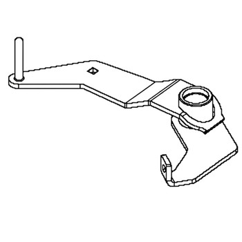 Husqvarna 592773101 - Arm Idler Arm 48 Fl Walk Weldment 4 - Original OEM part