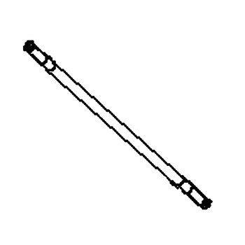 Husqvarna 583511601 - Brace Side Tube Tex/Crd Black - Original OEM part