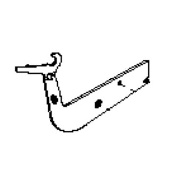 Husqvarna 583586501 - Left Hand Adjust Hanger Bracket Assembly - Original OEM part