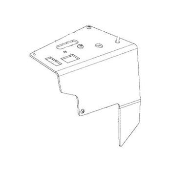 Husqvarna 582483602 - Panel Right Hand Control Pnt X498 - Original OEM part