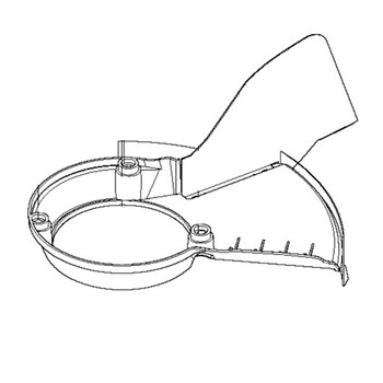 Husqvarna 591438701 - Belt Cover 20 Inch Mower - Original OEM part
