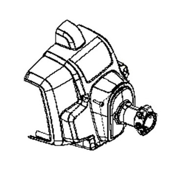 Husqvarna 583974803 - Assembly Fan Housing Black - Original OEM part