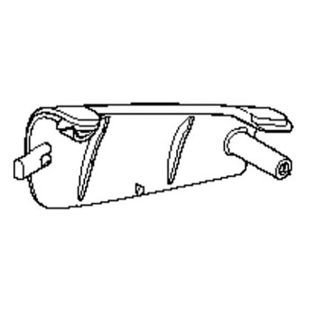 Husqvarna 504106302 - Handle Insert - Original OEM part