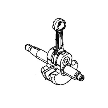 HUSQVARNA Crankshaft C 504119301 Image 1