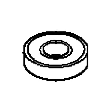 HUSQVARNA Ball Bearing 738219804 Image 1