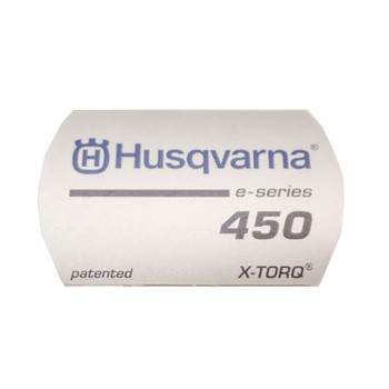Husqvarna 580815302 - Label - Original OEM part