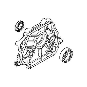 Honda Engines part 11300-Z5K-W10 - Cover Crankcase - Original OEM