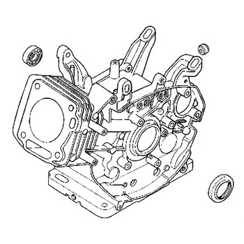 Honda Engines part 12000-Z8T-406 - Cylinder Assembly - Original OEM