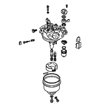 Honda GX240 Carburetor Assembly (16100-Z8S-912) - Genuine OEM For GX240U2 & GX240UT2 Engines