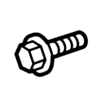 Honda Engines part 90101-P4V-010 - Bolt Flange (5X12) - Original OEM