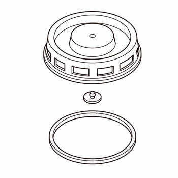 MARUYAMA part 121853 CHEMICAL TANK CAP ASSEMBLY Authentic OEM part