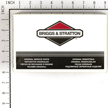 BRIGGS & STRATTON AIR-FILTER (4 X 692446) 4224 - Image 1