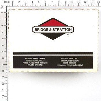 BRIGGS & STRATTON AIR-FILTER (4 X 820263) 4234 - Image 1