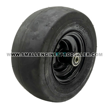 HUSTLER 607934 - TIRE/WHEEL 11x5.00-5 BLK - Image 1 