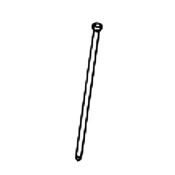 HUSTLER 120456223 - COMPLETE PUSH ROD - HUSTLER MOWERS 120456223