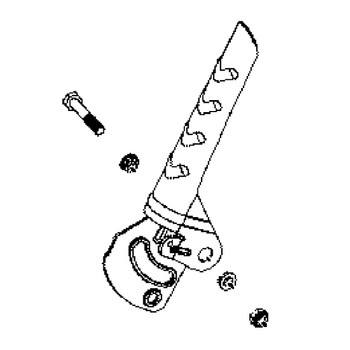 BRIGGS & STRATTON KIT-LEFT HAND LEVER (AUGER DRI 770772 - Image 1