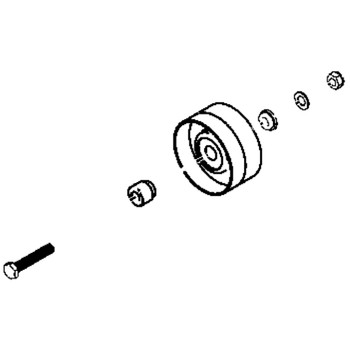 BRIGGS & STRATTON KIT-IDLER PULLEY TENSION PLAT 770807 - Image 1