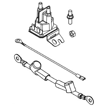 BRIGGS & STRATTON SOLENOID STARTER 84002147 - Image 1