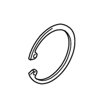 ECHO P022055310 - RING, SNAP 45 - Authentic OEM part