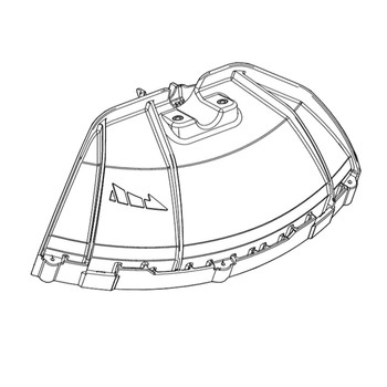 ECHO P022055400 - DEBRIS SHIELD - BLADE - Authentic OEM part