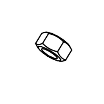 ECHO YH450000080 - NUT - Authentic OEM part