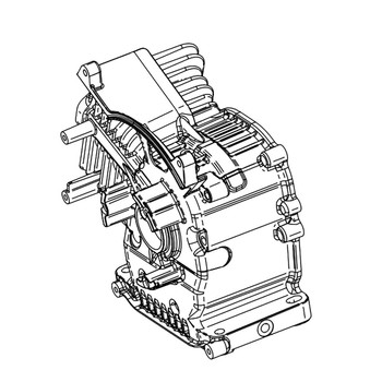 ECHO YH458001340 - CRANKCASE - Authentic OEM part