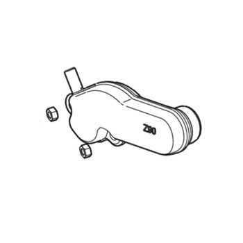 ECHO YH467000080 - DUCT, AIR CLEANER INTAKE - Authentic OEM part