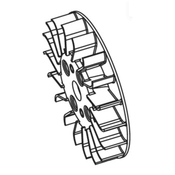 ECHO YH472000020 - FAN, ALTERNATOR COOLING - Authentic OEM part