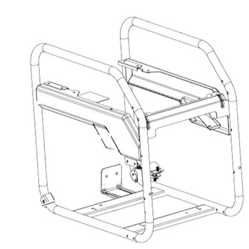 ECHO YH479000740 - ASSEMBLY, FRAME - Authentic OEM part