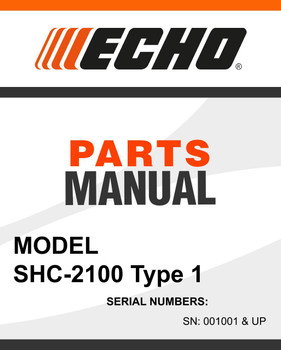 Echo-SHC-2100 Type 1-owners-manual