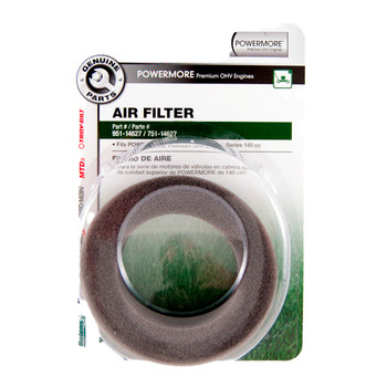 Troy Bilt MTD 490200M055 AIR FILTER Original OEM part