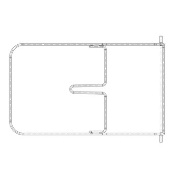 Troy Bilt MTD 74707930 FRAMEGRASSBAG 23 Original OEM part