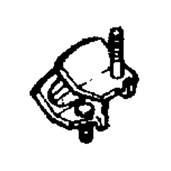 Honda Engines part 68327-ZA5-000 - Rubber Rear (Lower) - Original OEM Honda Engines part 68327-ZA5-000 - Rubber Rear (Lower) - Original OEM